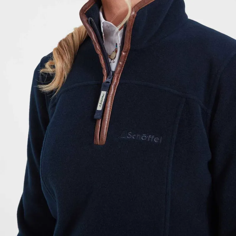 Schoffel Tilton II 1/4 Zip Fleece - Navy-2